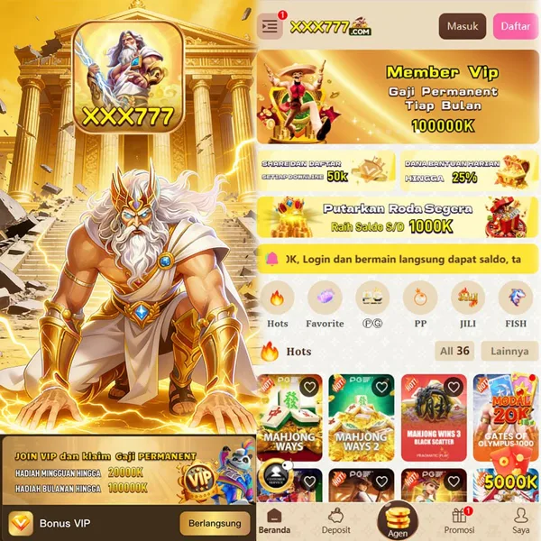XXX777 Login Resmi APK 2026