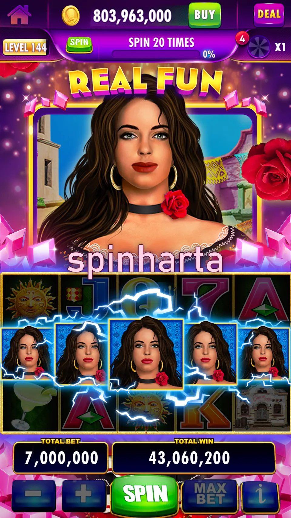 spinharta Tangkapan Layar Resmi APK